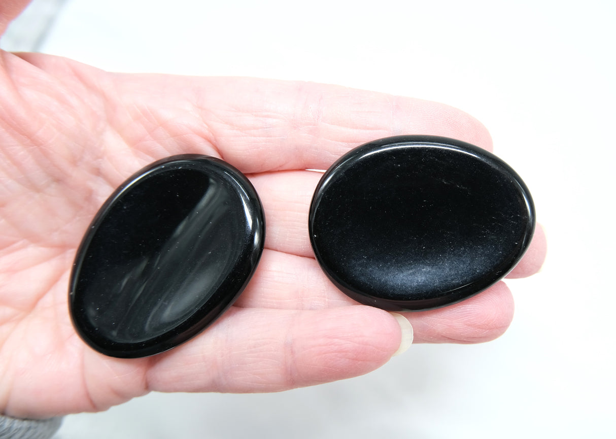 Various Teardrop Shaped Worry Stones