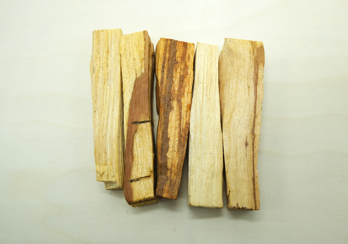 Premium Natural Palo Santo Incense Sticks | 5 Pack | Holy Wood Sticks | Reiki Charged