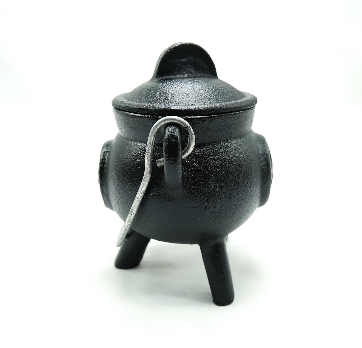 Mini Cast Iron Cauldron | Pentacle, Triple Moon, or Plain | Various Sizes