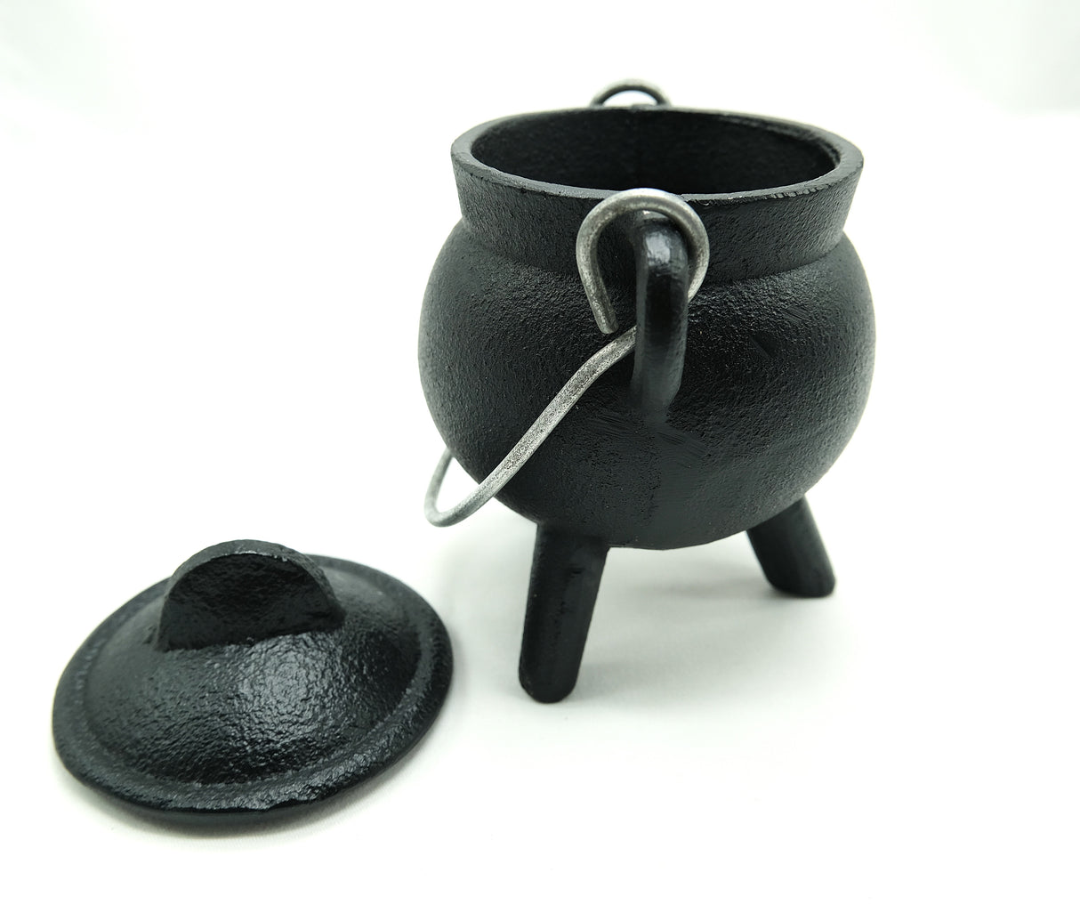 Mini Cast Iron Cauldron | Pentacle, Triple Moon, or Plain | Various Sizes