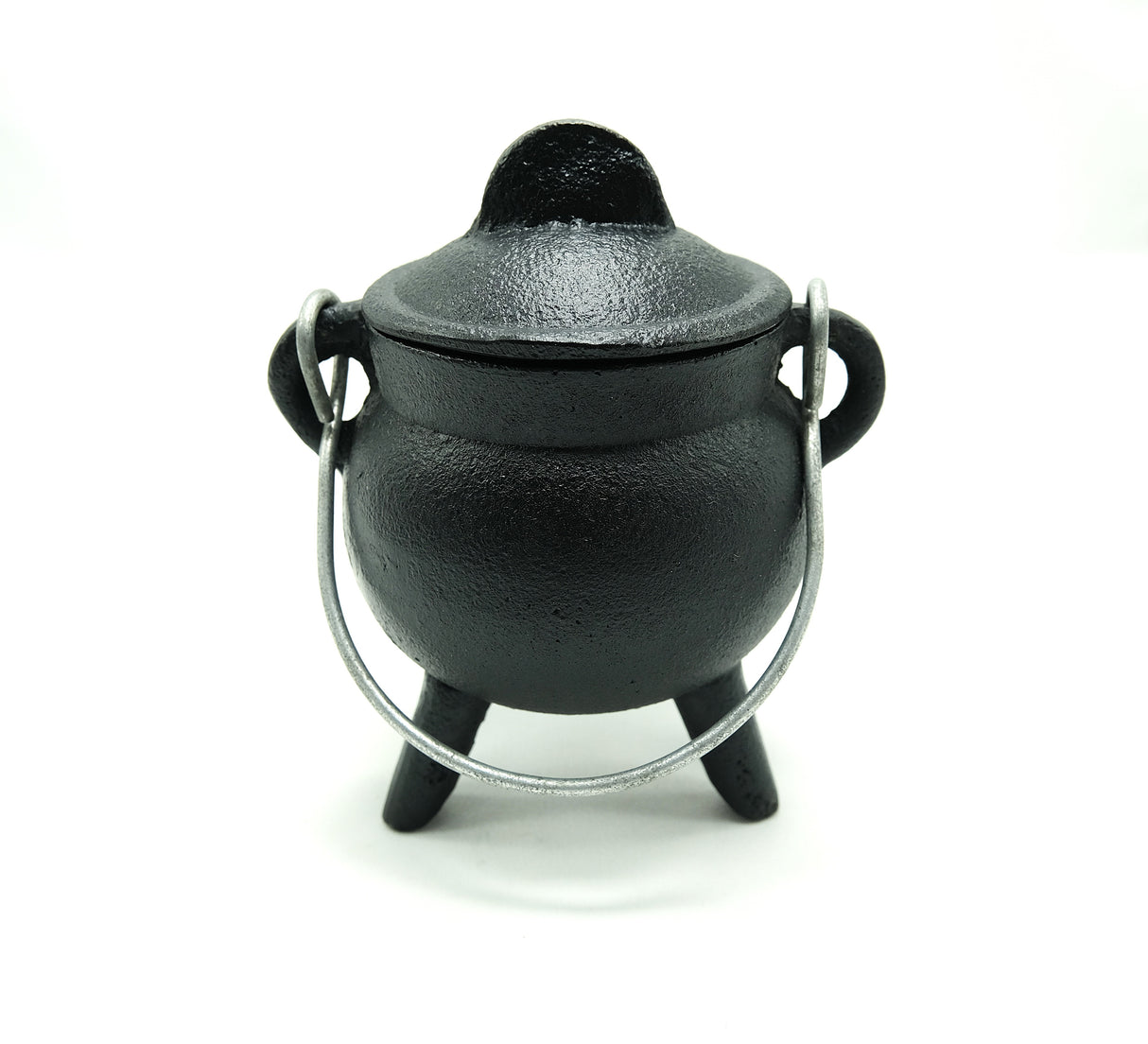 Mini Cast Iron Cauldron | Pentacle, Triple Moon, or Plain | Various Sizes