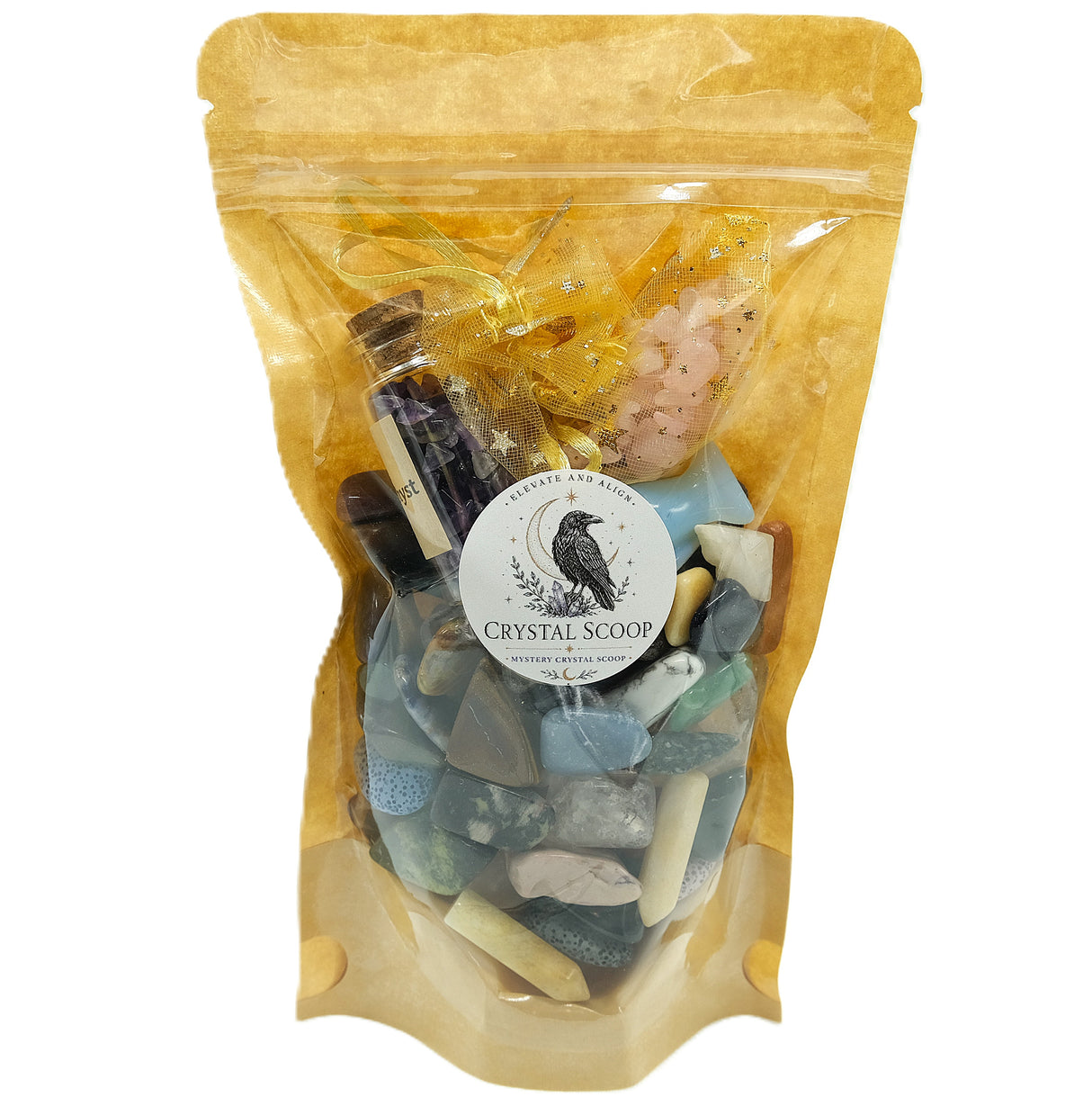 Intuitively Chosen Crystal Scoop | Genuine Crystals & Mystery Treasures