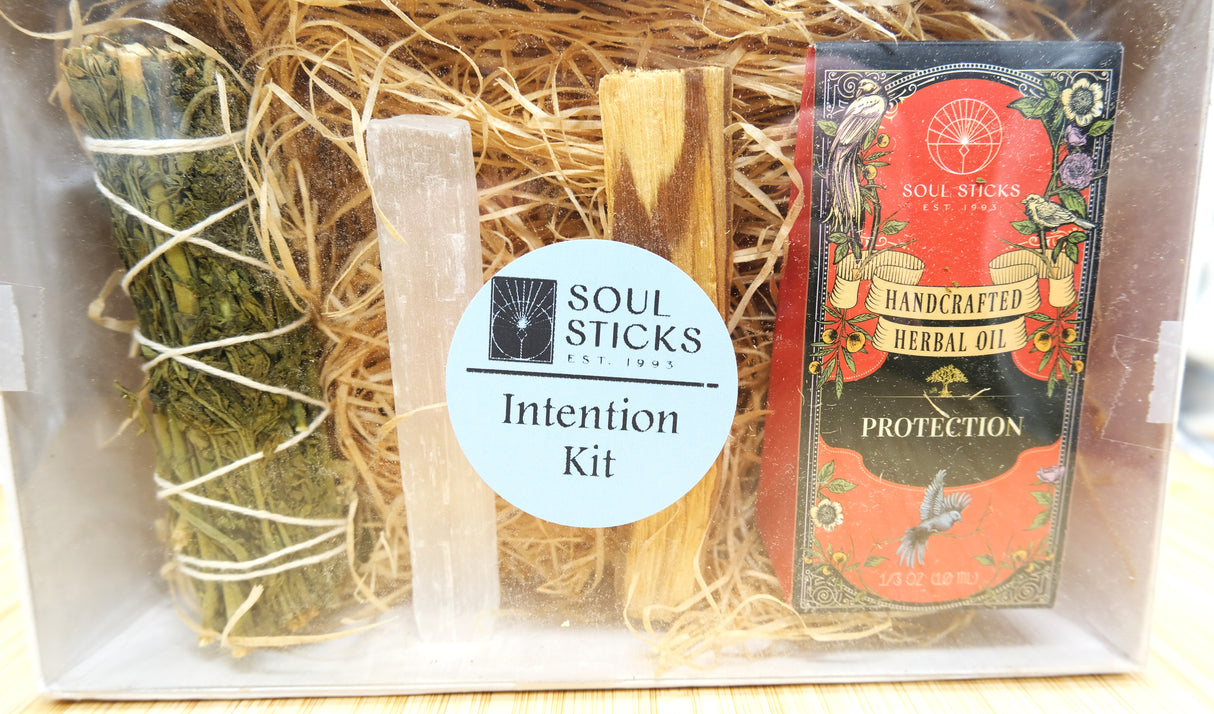 Protection Intention Gift Set | Manifestation Kit | Reiki Charged
