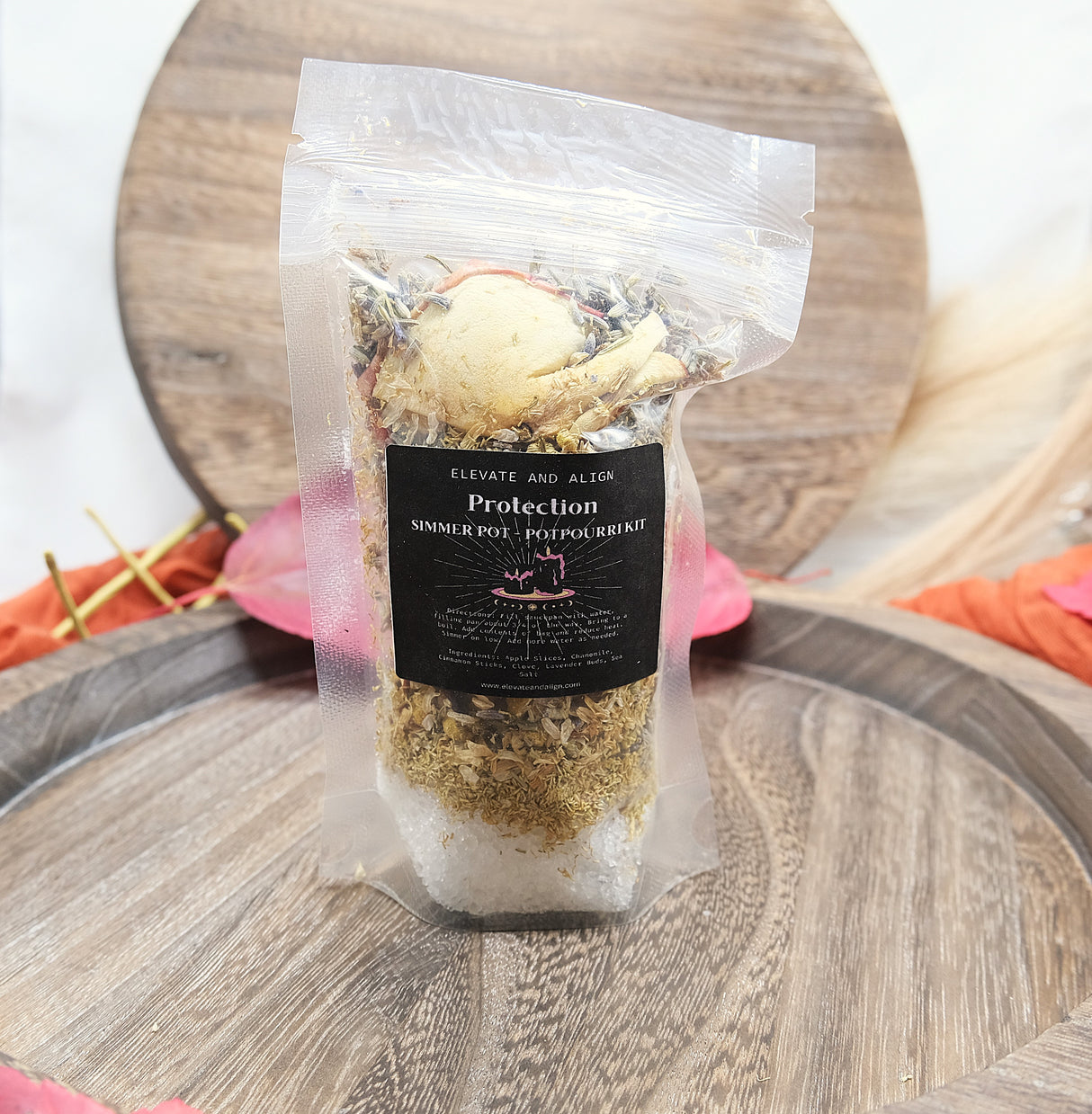 Spring Summer Winter Fall Intention Simmer Pots - Witchy Herbal Pot - Ritual Herb Pot - Natural Potpourri