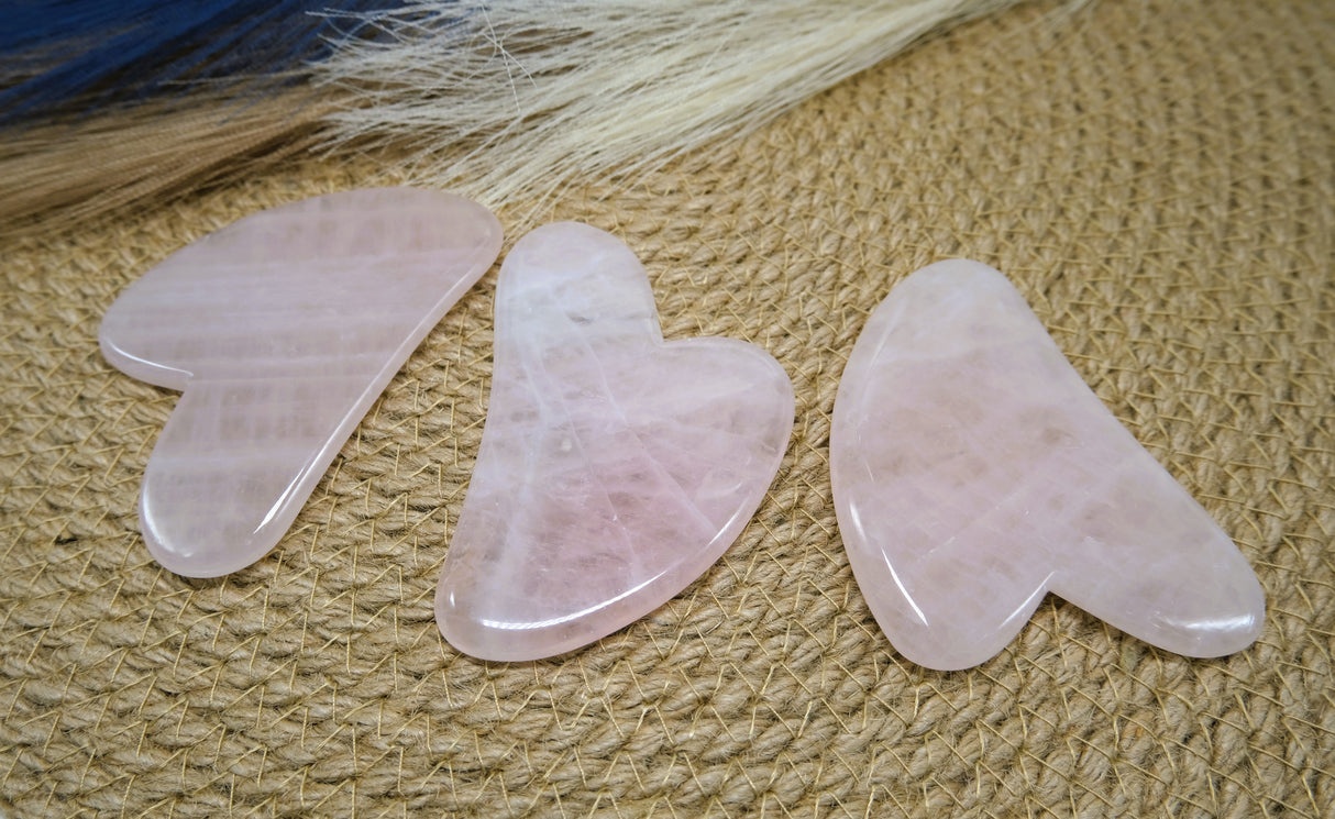 Rose Quartz Gua Sha Stone