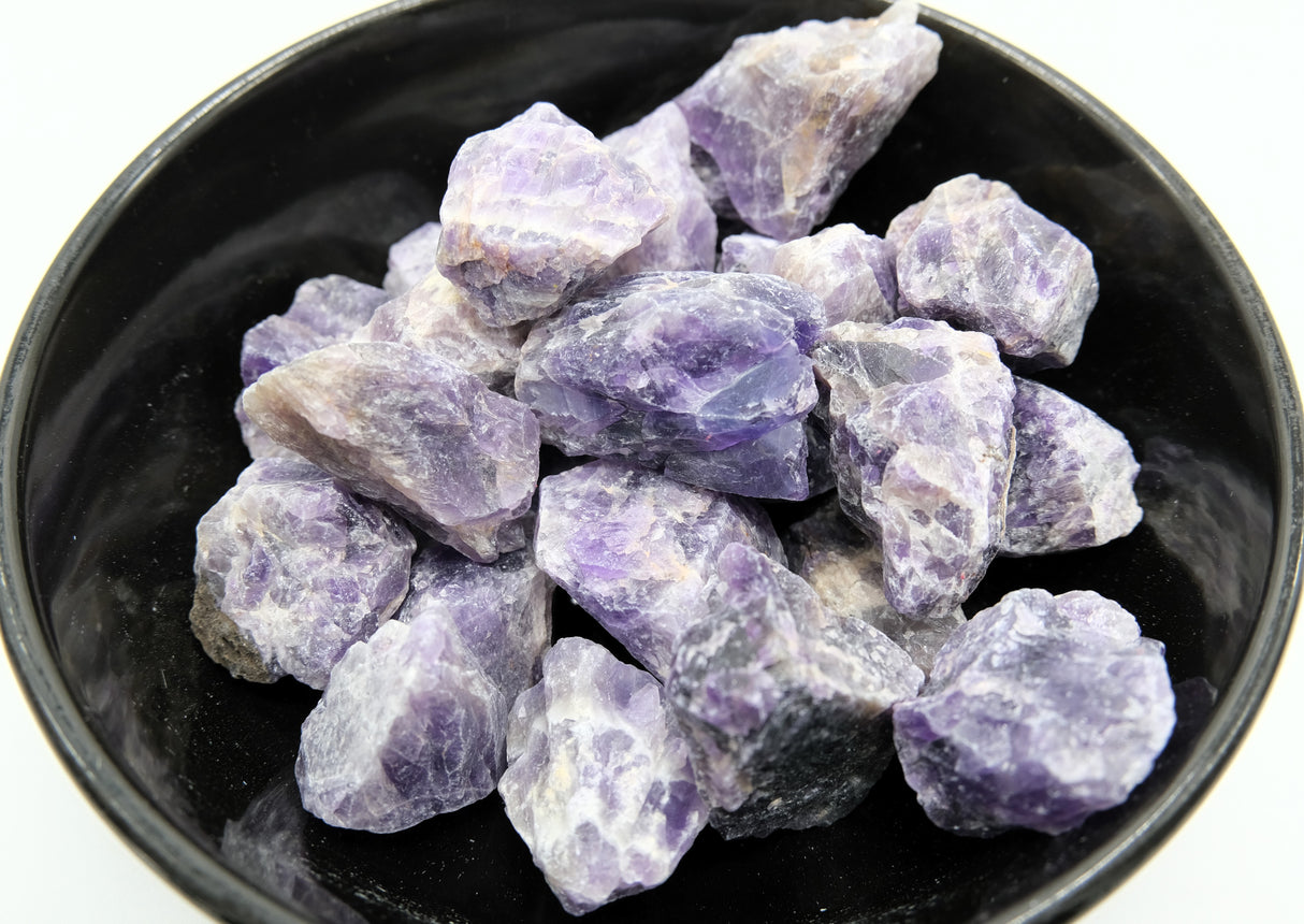 Rough Amethyst Chunks | Reiki Charged