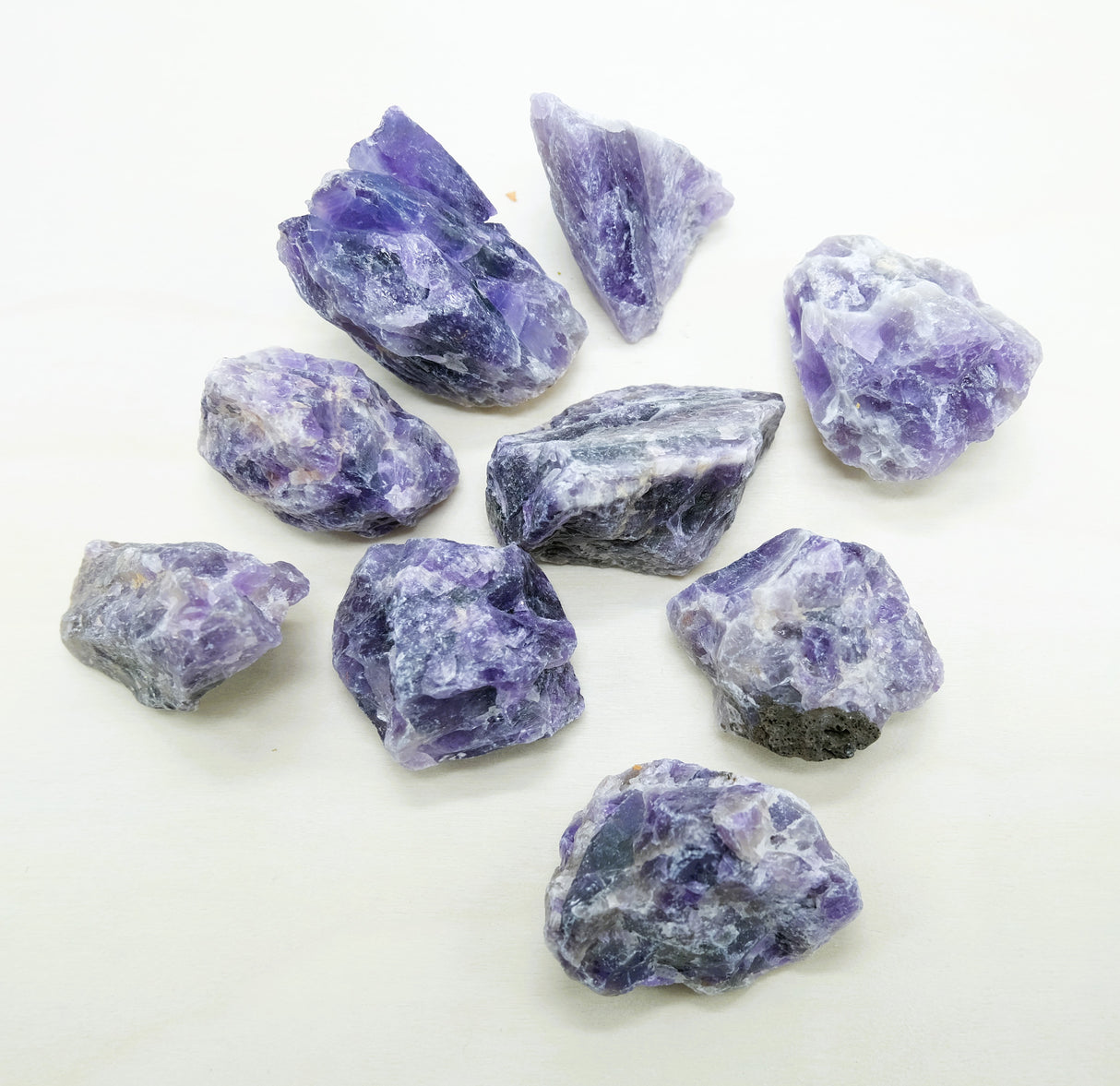 Rough Amethyst Chunks | Reiki Charged