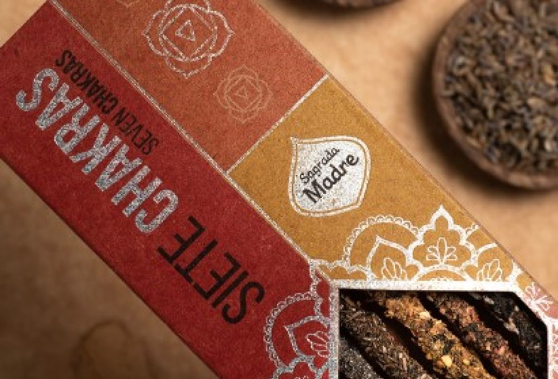 Sagrada Madre Seven Chakras Handmade Incense Sticks