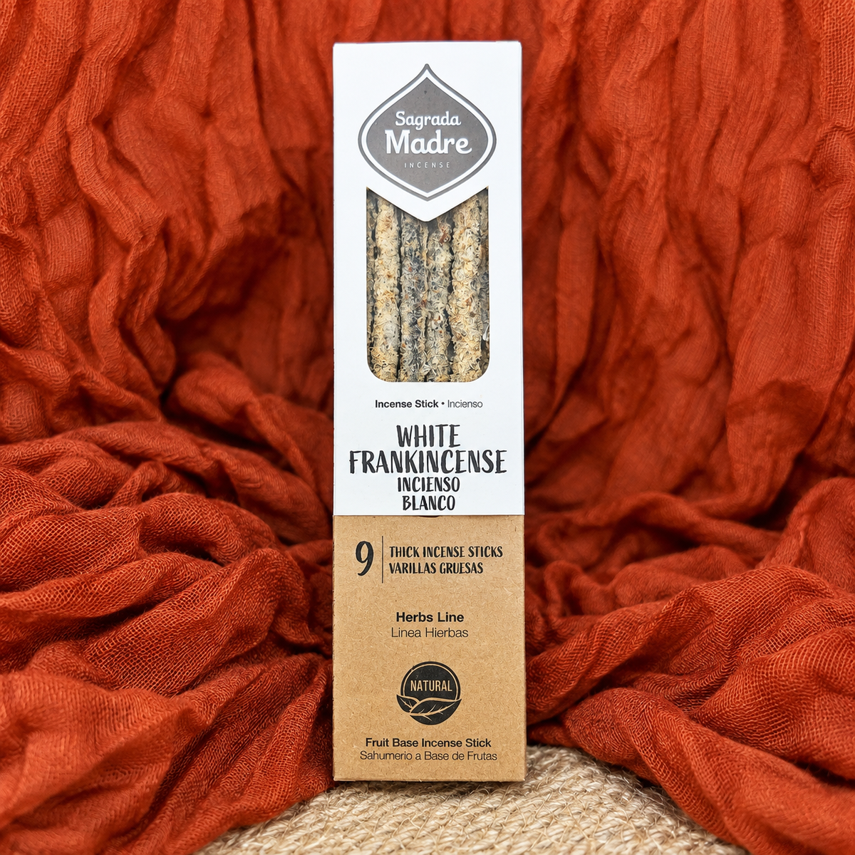 Sagrada Madre White Frankincense (Olibanum) Incense Sticks