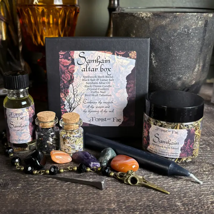 Samhain Altar Box | Witch Kit For Ritual & Spells