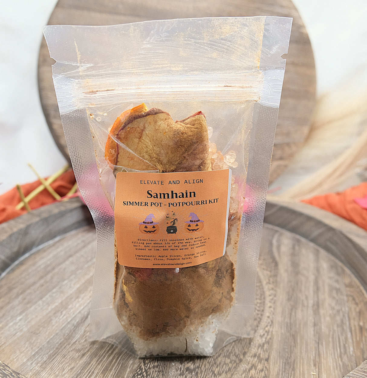 Spring Summer Winter Fall Intention Simmer Pots - Witchy Herbal Pot - Ritual Herb Pot - Natural Potpourri