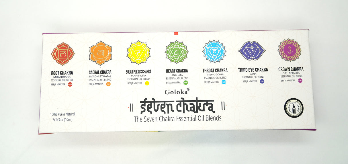 Goloka Essential Oil Set | Archangel or 7 Chakra Oils Set of 7