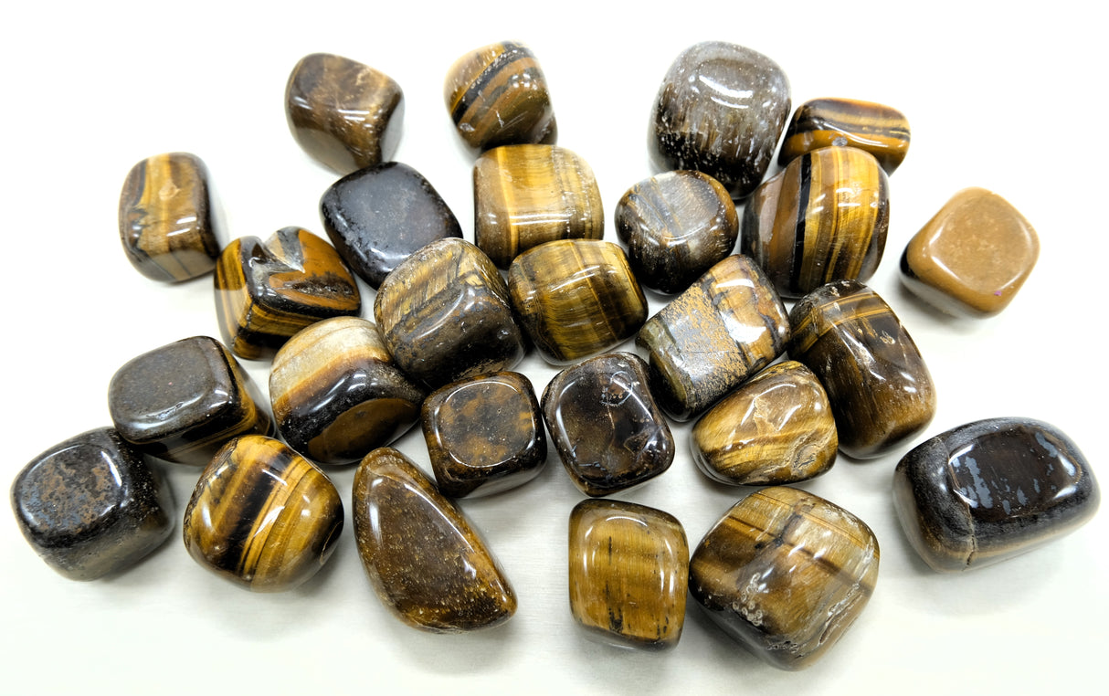 Tiger's Eye Crystal 1 piece | Tumbled and Polished | Ethically Sourced