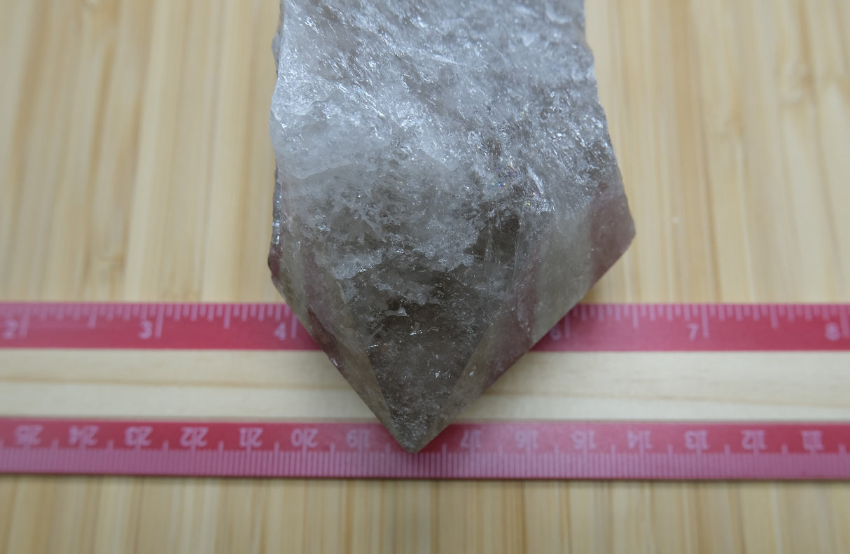 Smoky Quartz Polished Point With Flat Base 01