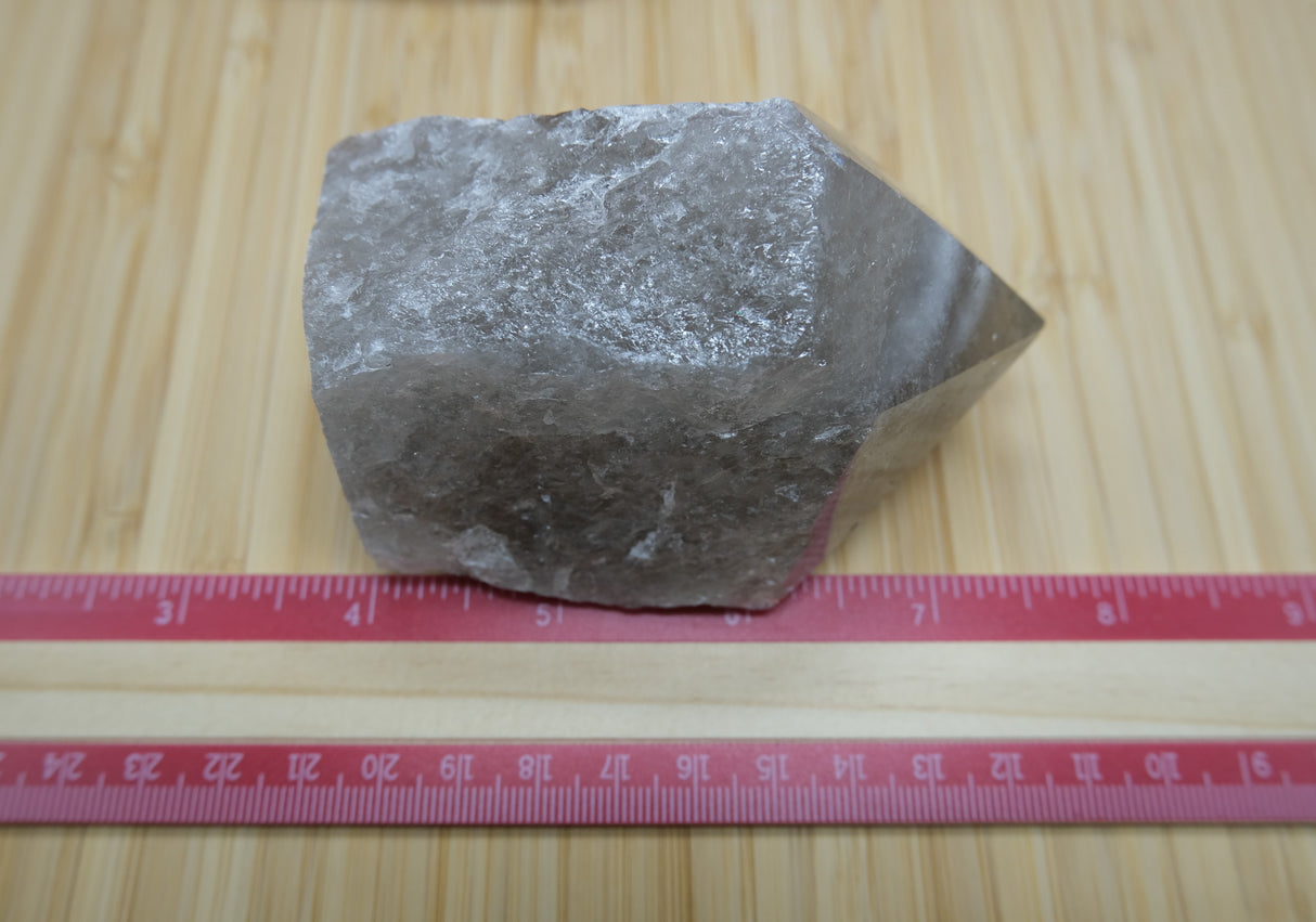 Smoky Quartz Polished Point With Flat Base 01