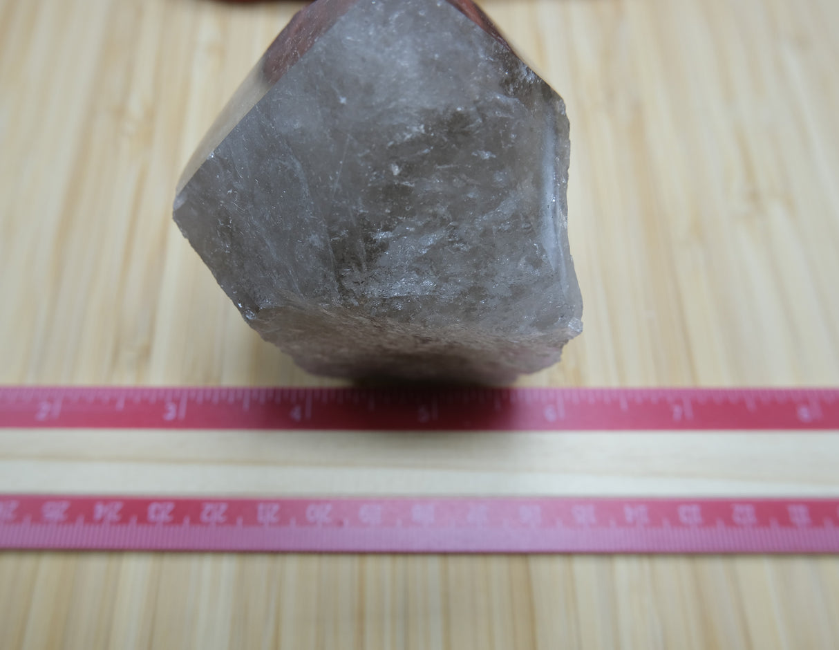 Smoky Quartz Polished Point With Flat Base 01