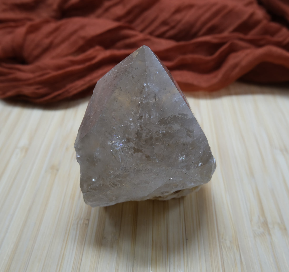 Smoky Quartz Polished Point With Flat Base 02