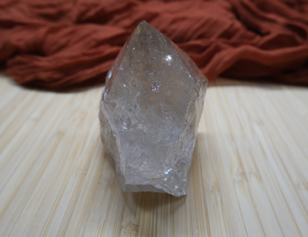 Smoky Quartz Polished Point With Flat Base 02