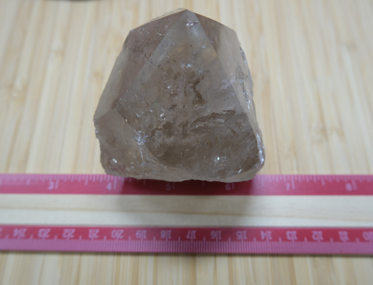 Smoky Quartz Polished Point With Flat Base 02