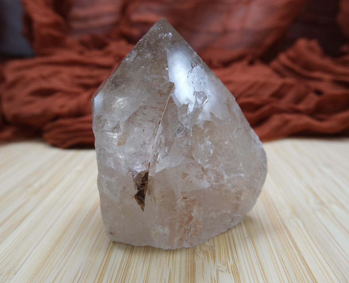 Smoky Quartz Polished Point With Flat Base 03