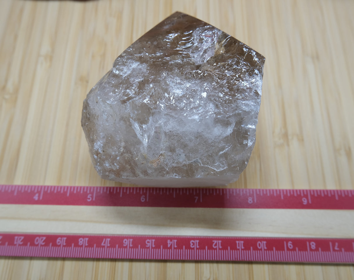 Smoky Quartz Polished Point With Flat Base 03