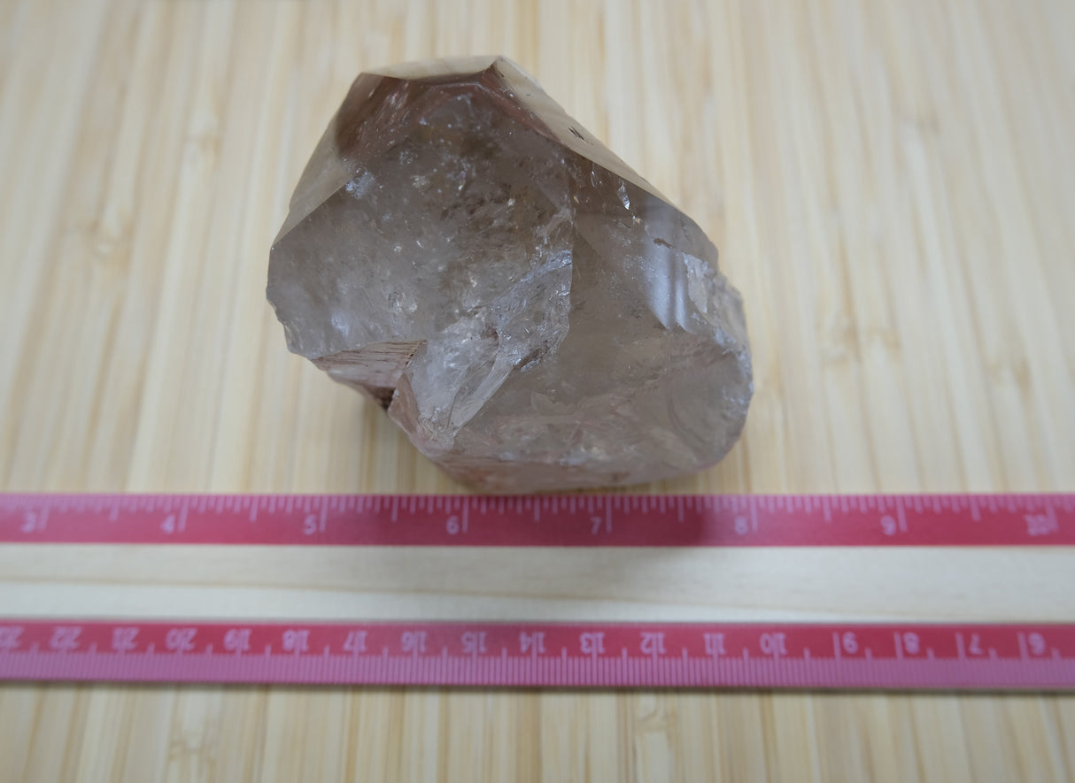 Smoky Quartz Polished Point With Flat Base 03