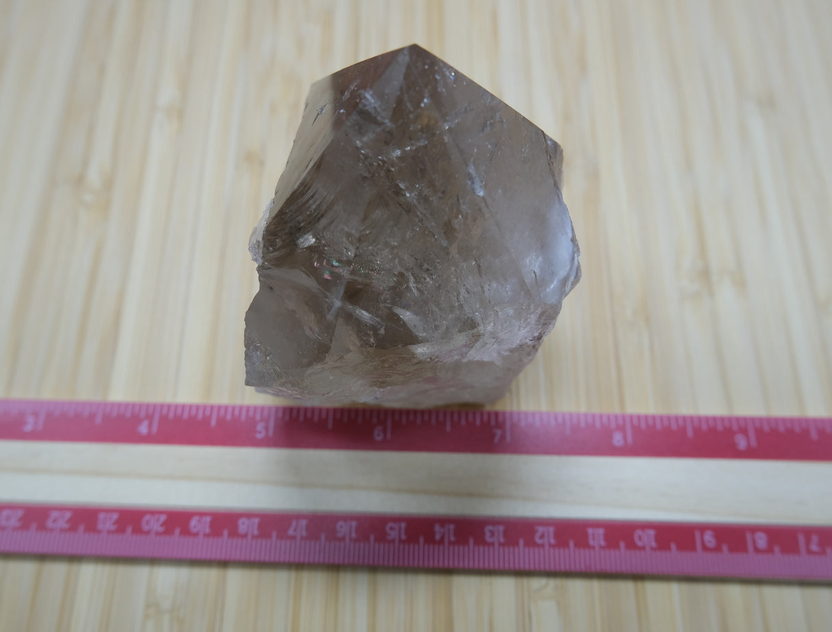 Smoky Quartz Polished Point With Flat Base 03