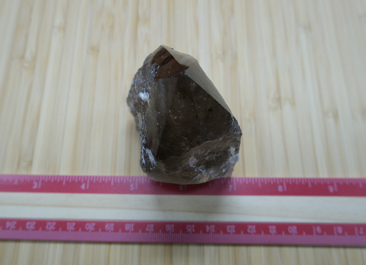 Smoky Quartz Polished Point With Flat Base 05