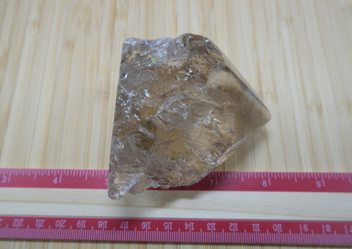 Smoky Quartz Polished Point With Flat Base 06