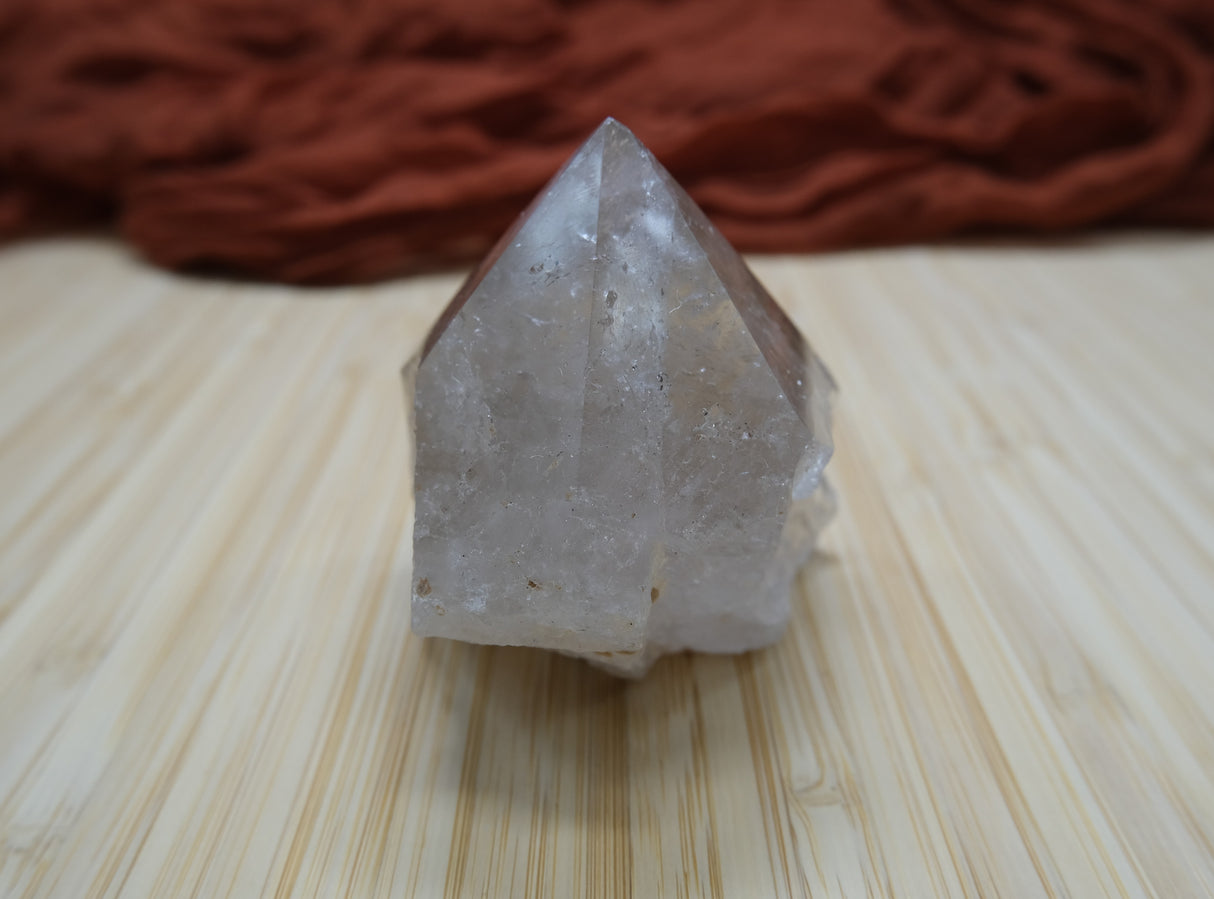 Smoky Quartz Polished Point With Flat Base 07