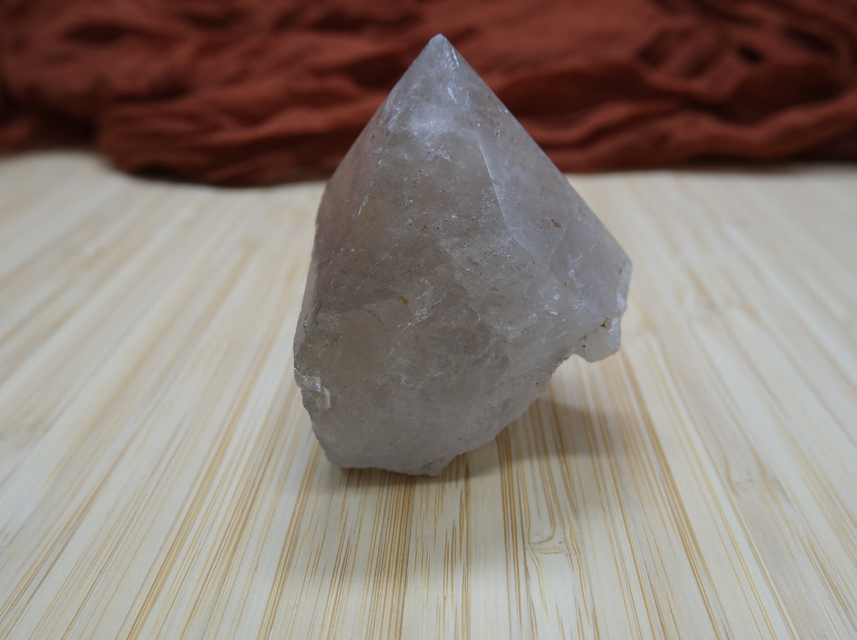 Smoky Quartz Polished Point With Flat Base 07