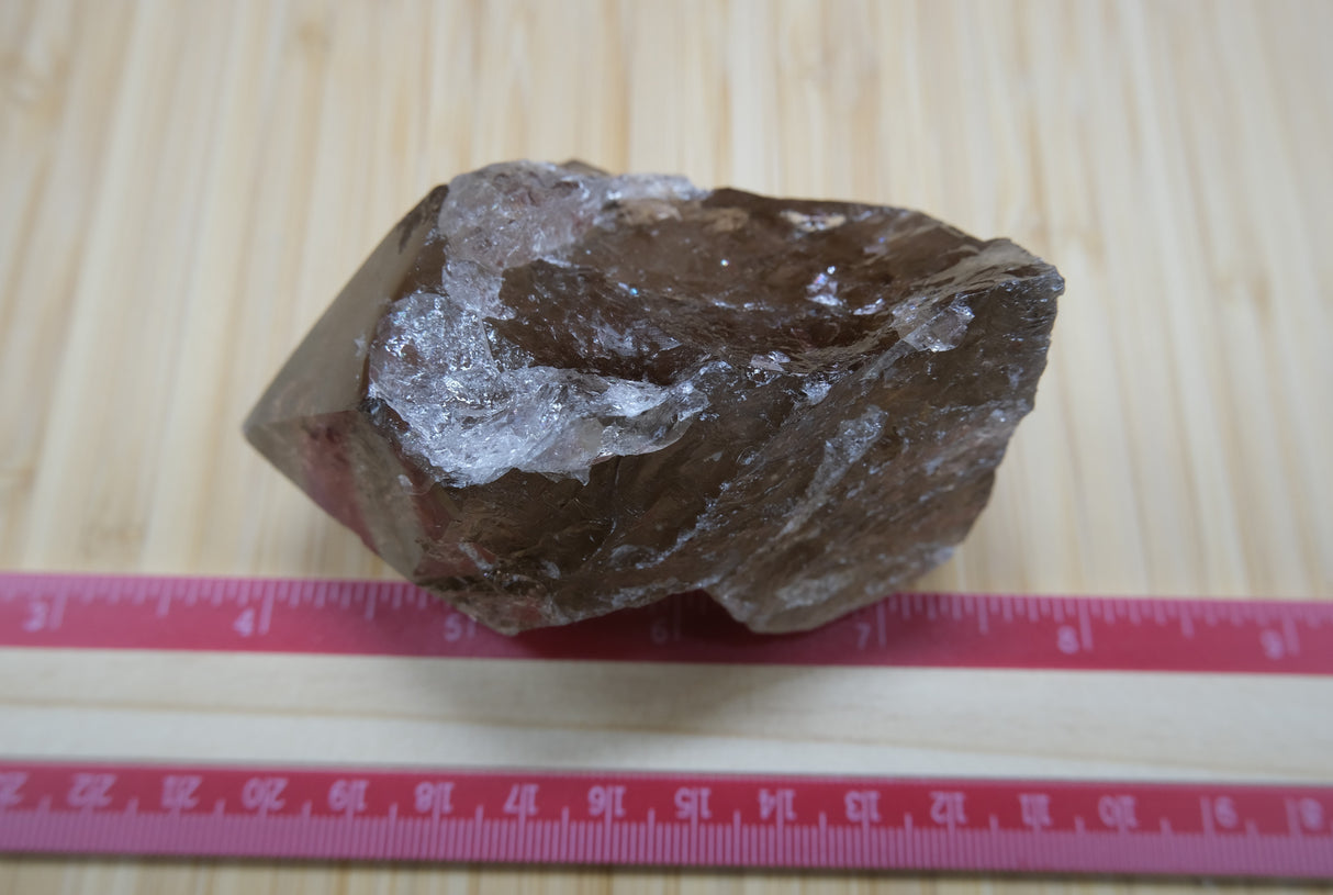 Smoky Quartz Polished Point With Flat Base 08