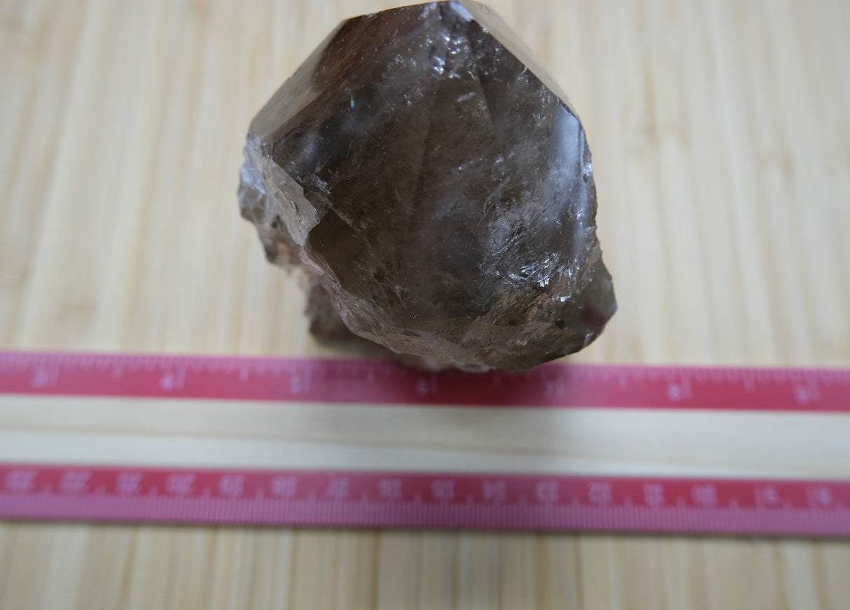 Smoky Quartz Polished Point With Flat Base 08