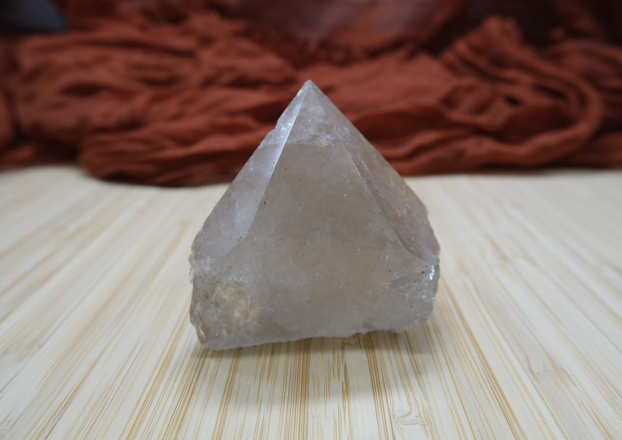 Smoky Quartz Polished Point With Flat Base 09
