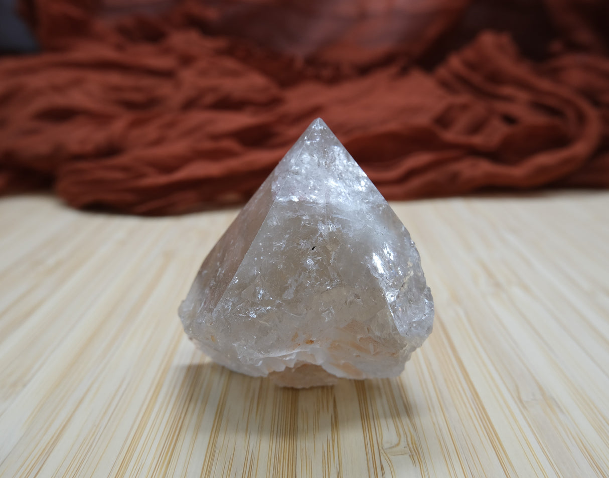 Smoky Quartz Polished Point With Flat Base 09