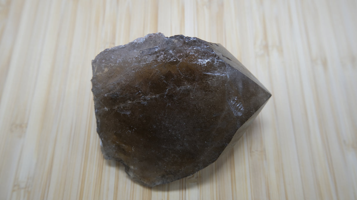 Smoky Quartz Polished Point With Flat Base 11