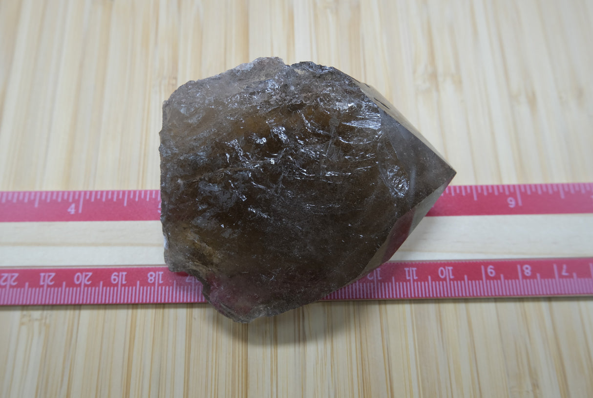 Smoky Quartz Polished Point With Flat Base 11
