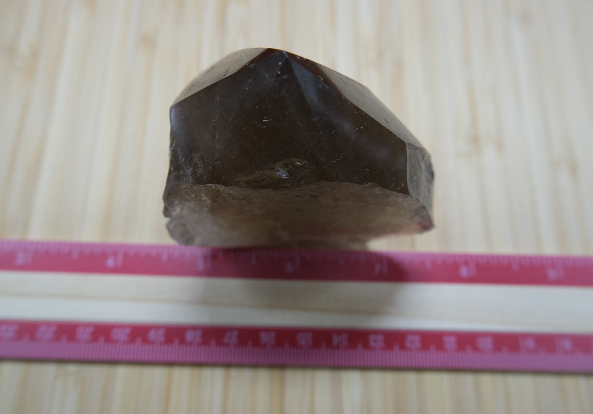 Smoky Quartz Polished Point With Flat Base 11