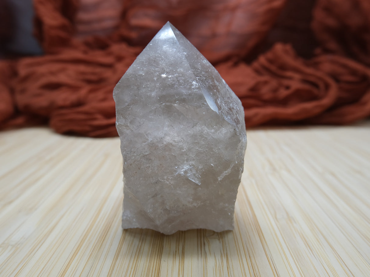 Smoky Quartz Polished Point With Flat Base 12