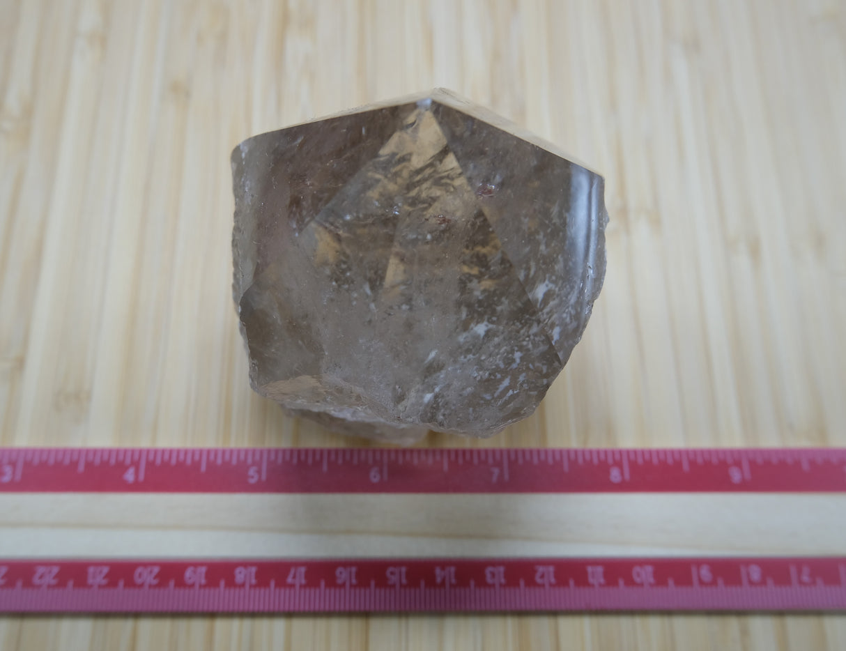 Smoky Quartz Polished Point With Flat Base 14