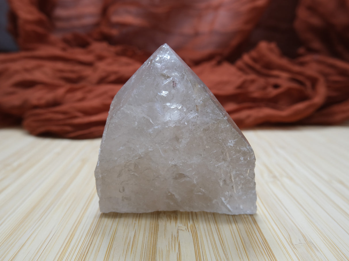 Smoky Quartz Polished Point With Flat Base 16