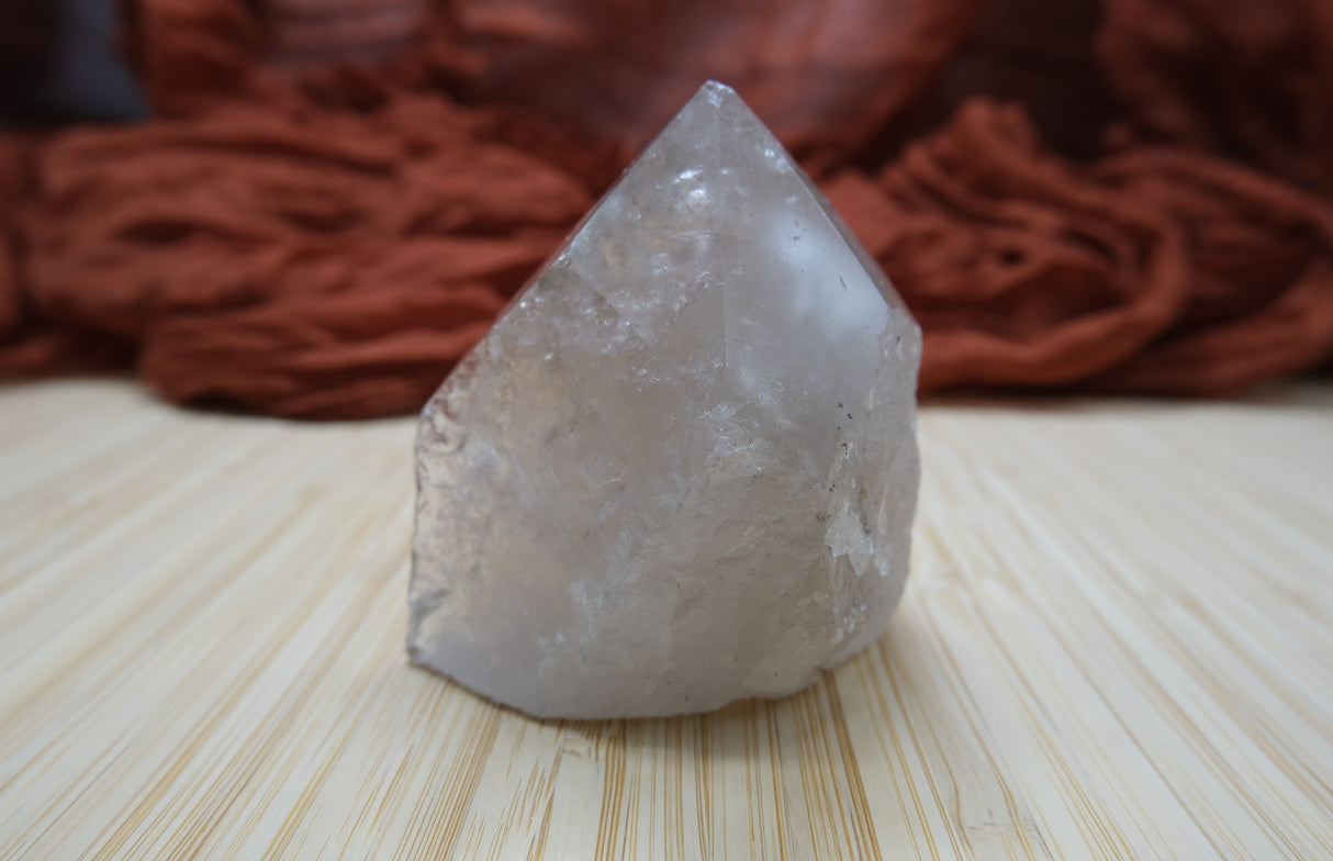 Smoky Quartz Polished Point With Flat Base 16