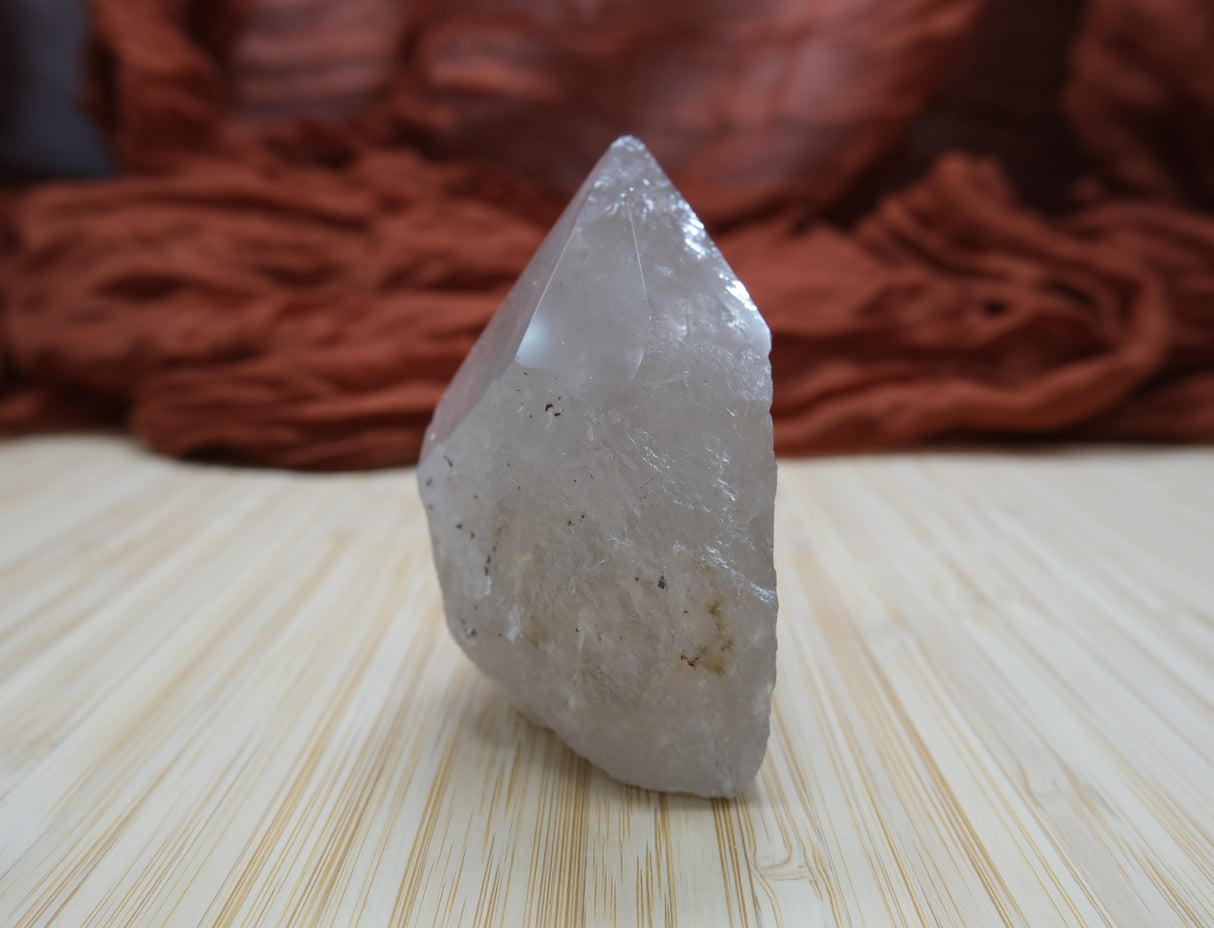 Smoky Quartz Polished Point With Flat Base 16