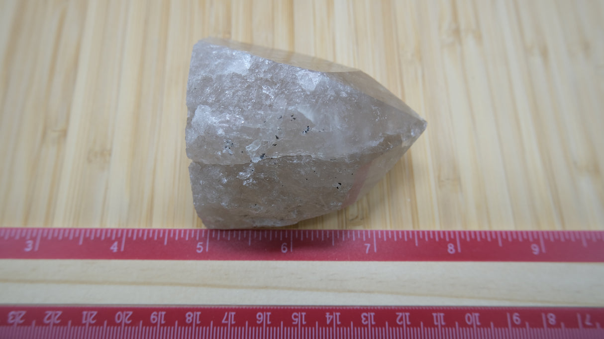 Smoky Quartz Polished Point With Flat Base 16