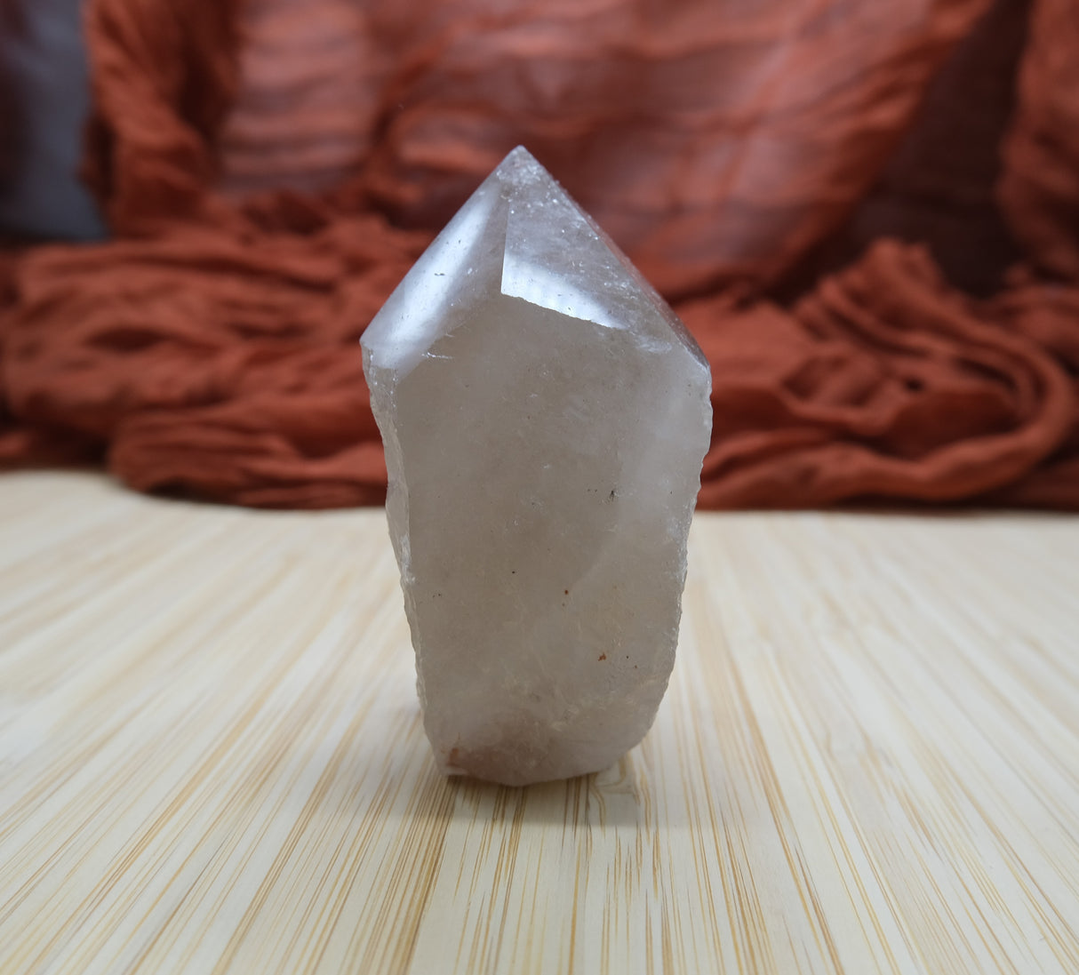 Smoky Quartz Polished Point With Flat Base 10