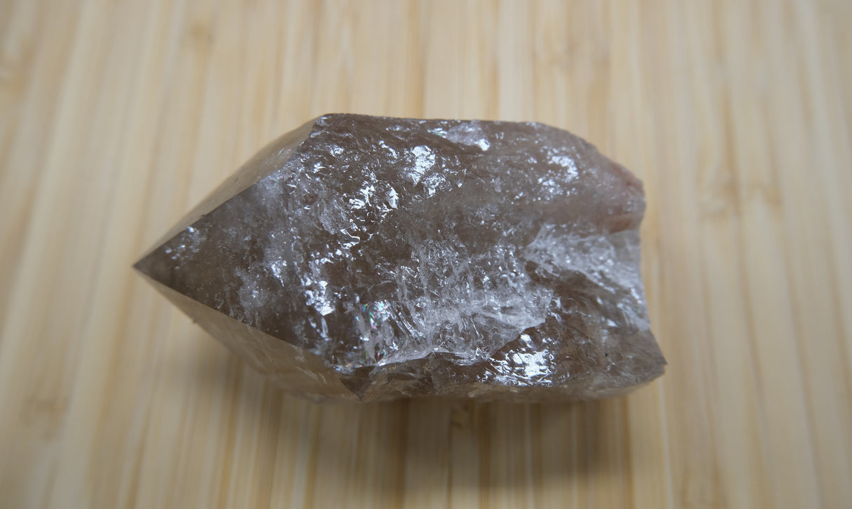 Smoky Quartz Polished Point With Flat Base 10