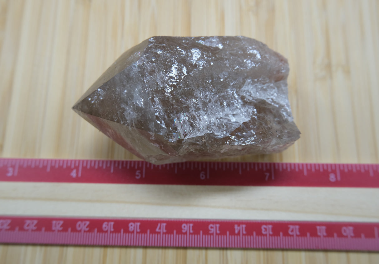 Smoky Quartz Polished Point With Flat Base 10