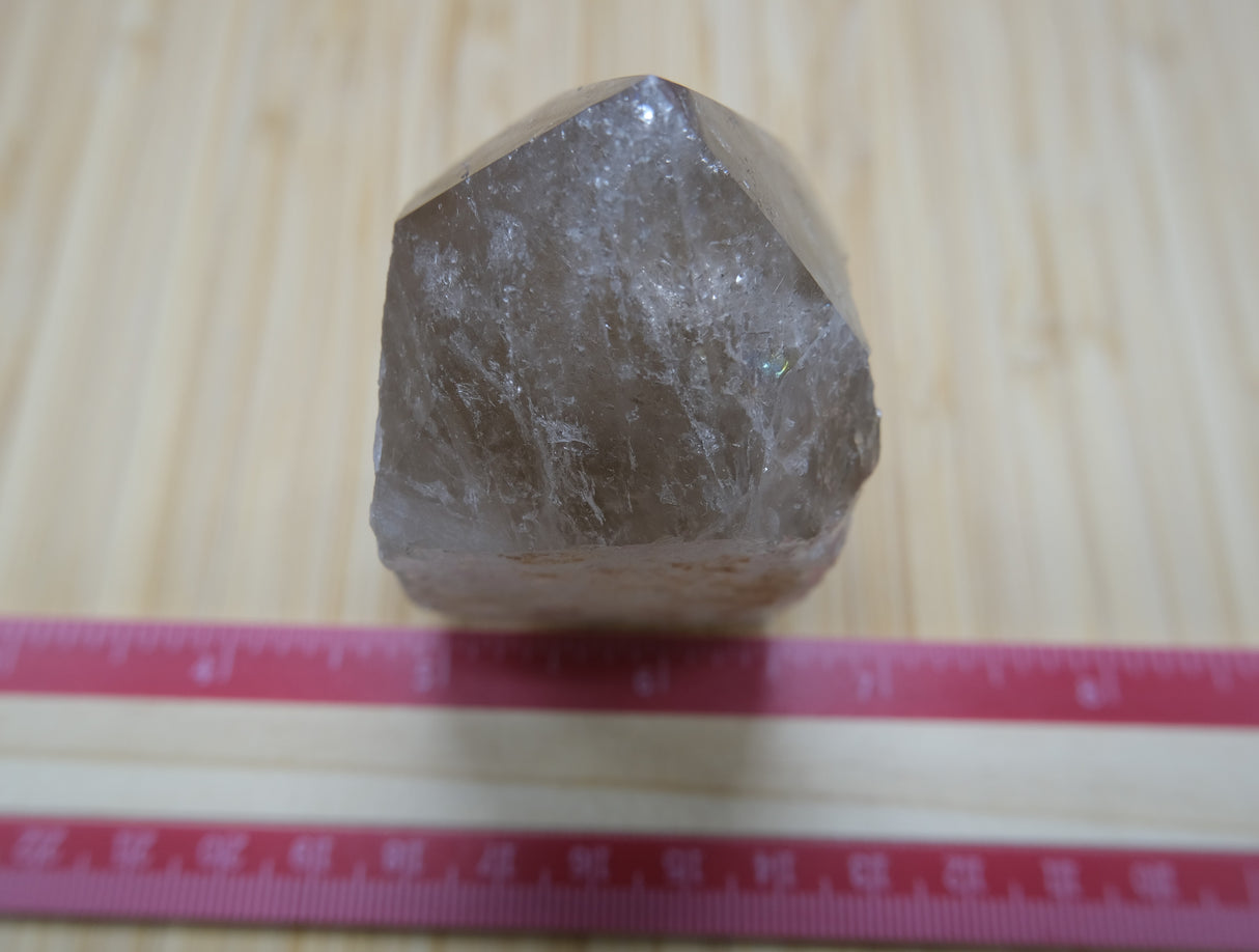 Smoky Quartz Polished Point With Flat Base 10