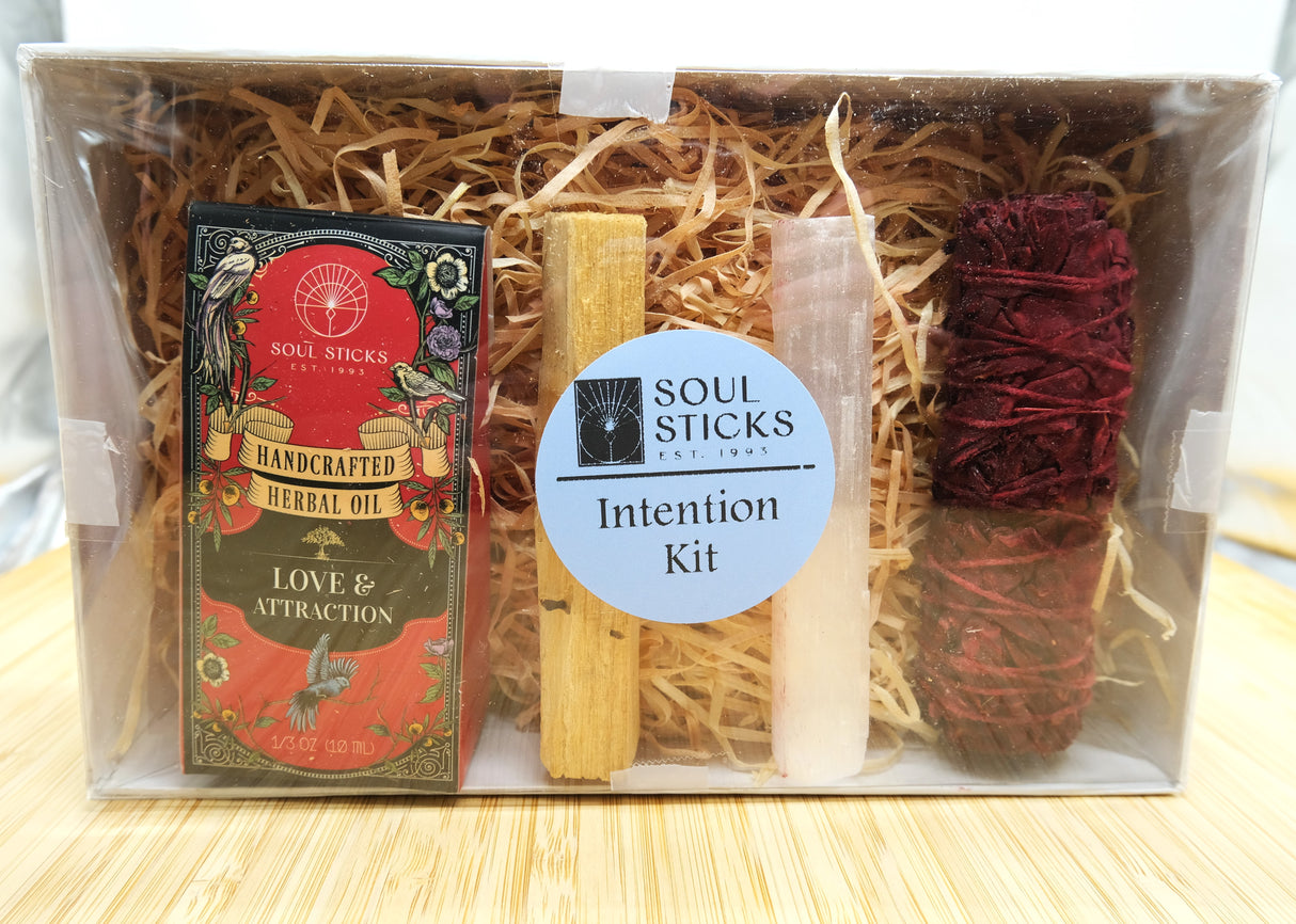 Love and Attraction Intention Gift Set | Manifestation Kit | Reiki Charged