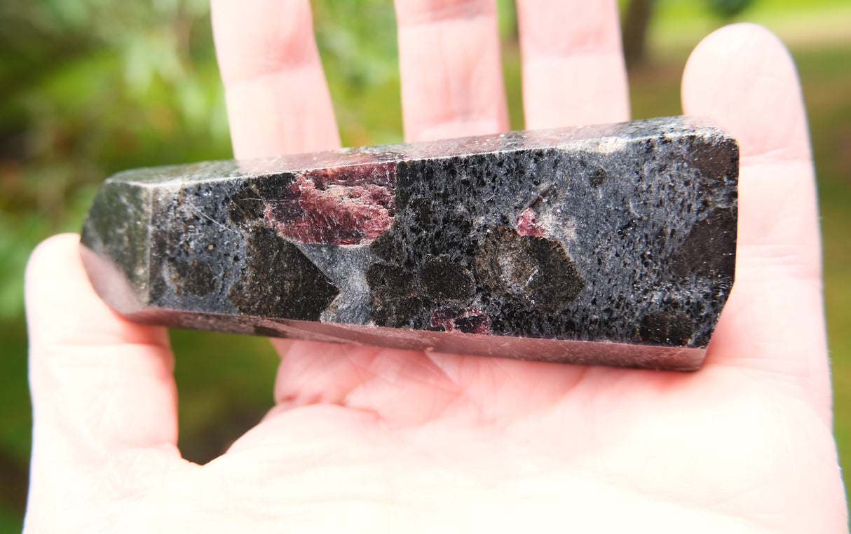 Rare Natural Staurolite and Garnet on Shist Tower | Ethically Sourced